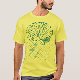 ブレーンストーム(ティール（緑がかった色）) Tシャツ