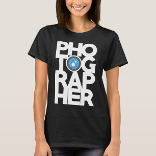 ブレ撮影デザインカメラレンズPhプレゼント Tシャツ