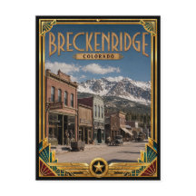 ブレckenridge コロラド ヴィンテージ アールデコ ゴールデンエイジ