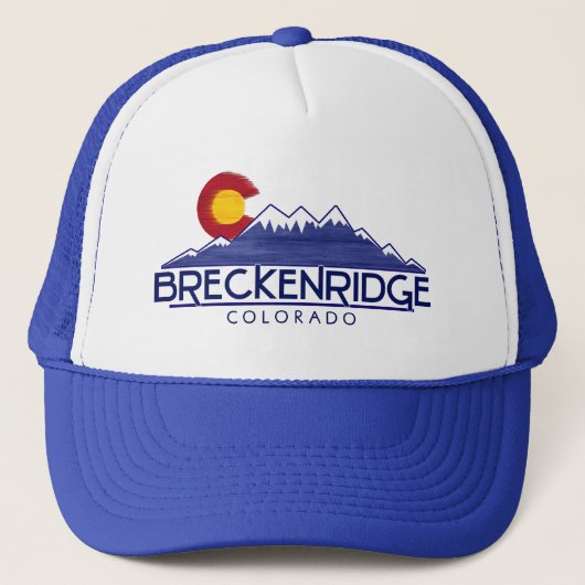 ブレckenridge コロラド 木の山々 ハット (正面)