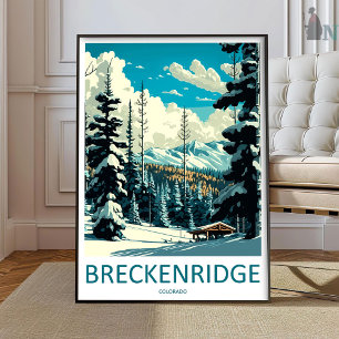 ブレckenridge 旅行 プリント ウォール アート ブレckenridge ワashingto