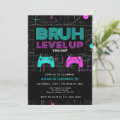 ブロおめでとう!アーケード・ビデオゲーム少年クールな誕生日 招待状 (スタンド正面)