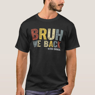 ブロゥ 4年生の先生 バックトゥスクール Tシャツ