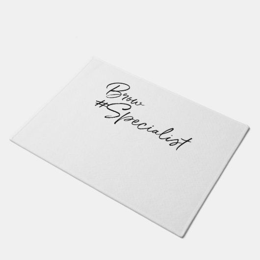 ブロウスペシャリストアイブロウラバーアイブロウSp ドアマット (アングル)