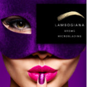 ブロウズゴールデンロゴマイクロブレッドソーシャルメディアブラック 名刺