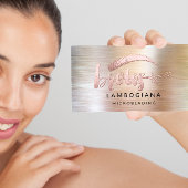 ブロウズロゴマイクロブレードソーシャルメディアバラブラシ 名刺