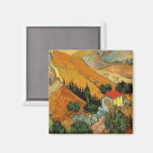 ブロウマンとの谷(F727)ヴァンゴッホファインアート マグネット (正面/裏面)