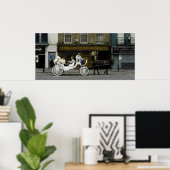 ブロガンのバーカラーモザイク ポスター (ホームオフィス)