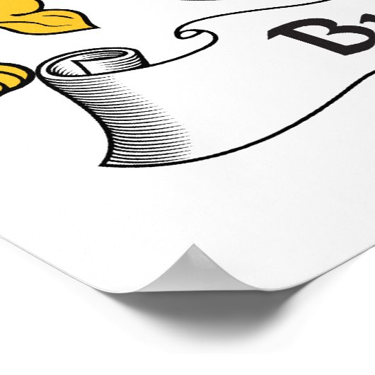 ブロガン家紋 ポスター (角)