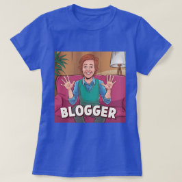 ブロガーのキャリアTシャツ Tシャツ