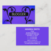 ブロガーの名刺 名刺 (正面/裏面)