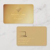 ブロガーの名刺 名刺 (正面/裏面)