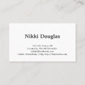 ブロガー 名刺 (裏面)