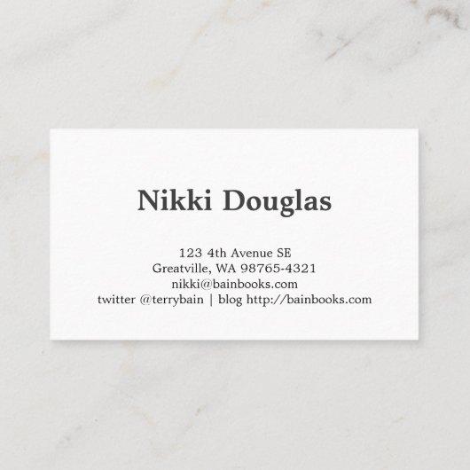 ブロガー 名刺 (裏面)