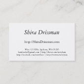 ブロガー 名刺 (裏面)