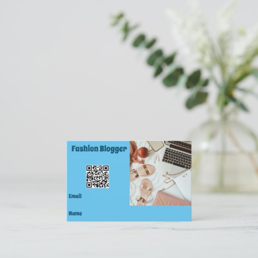 ブロガー 名刺 (スタンド正面)