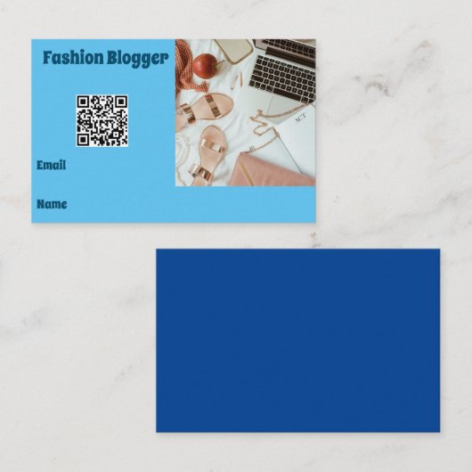 ブロガー 名刺 (正面/裏面)