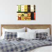 ブロクトンマッチブックス キャンバスプリント (インサイチュ (寝室))