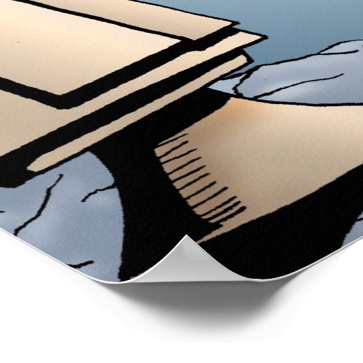 ブログだから簡単もCavemanそれをポスターすることができる ポスター (角)