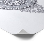 ブログのカラーリングページ ポスター (角)