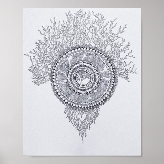 ブログのカラーリングページ ポスター (正面)