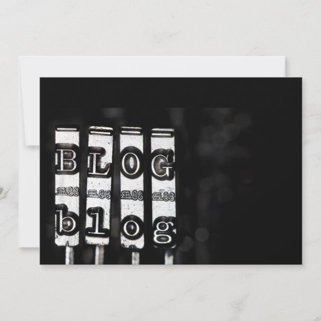 ブログタイプライタースクリプト (正面)