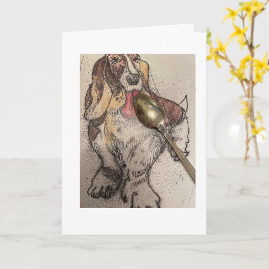 ブログ読あいさつ文 カード (黄色い花)