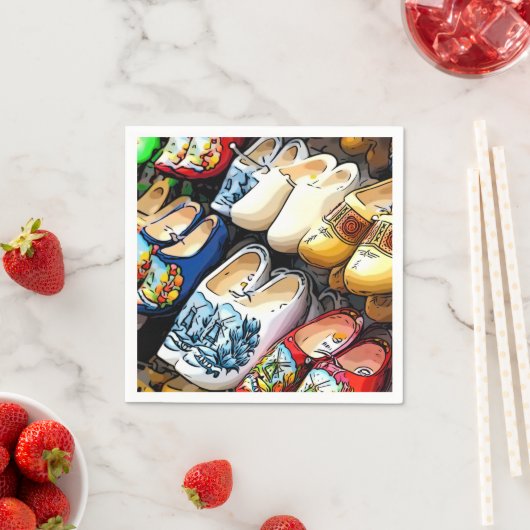 ブログ，アムステルダム，オランダ-紙ナプキンス スタンダードカクテルナプキン (インサイチュ)