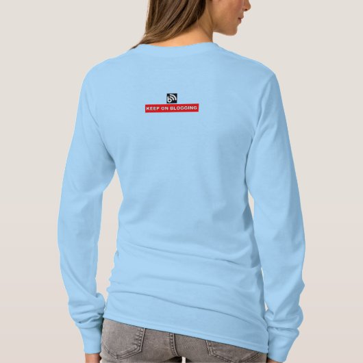 ブログTシャツ Tシャツ (裏面)