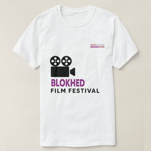 ブロケド映画祭 Tシャツ (デザイン正面)