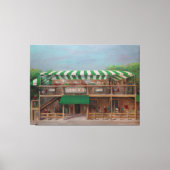 ブロゲンズサウス，セントサイモンズアイランド – キャンバスプリント (正面)