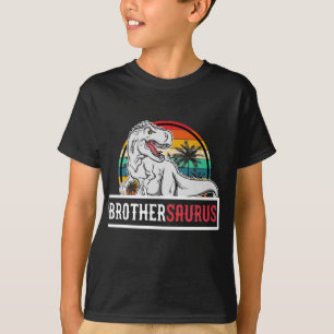 ブロザサウルスTレックス恐竜兄弟サウルス科 Tシャツ