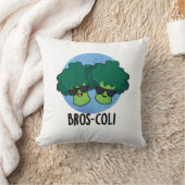 ブロスコリおもしろいベジブロッコリープン クッション (ブランケット)