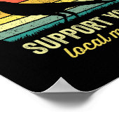 ブロス・ハロウィーの前に君の地元の殺人おもしろいはカラス ポスター (角)