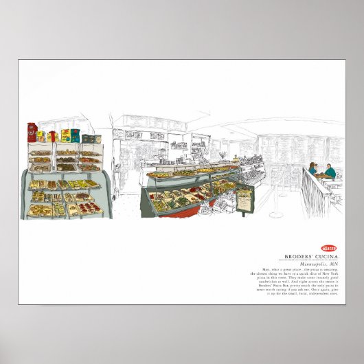 ブロダーズデリ ポスター (正面)