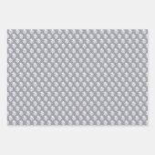 ブロッインスパイアプブルー ラッピングペーパーシート (正面)