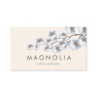 ブロッエレガントサムブルーシック美しいスパ名刺