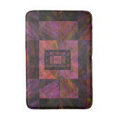 ブロッカラフルク銀河系の暗いアートワーク バスマット (正面縦)