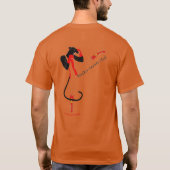 ブロッカー風味クラブ Tシャツ (裏面)