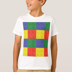 ブロックおよび煉瓦Tシャツ Tシャツ