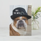 ブロックのパーティの招待状 セーブザデート (スタンド正面)