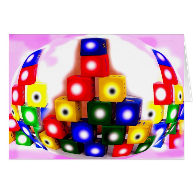 ブロックの世界 (正面横)