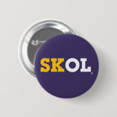 ブロックの原稿"SKOL" -ボタン 缶バッジ (正面&裏面)