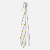 ブロックの恐竜 ネクタイ (正面)