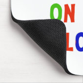 ブロックの新しい子供 マウスパッド (コーナー)