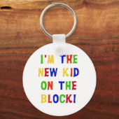 ブロックの新しい子 キーホルダー (正面)