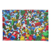 ブロックの枕箱を遊ぶこと 枕カバー (正面左)