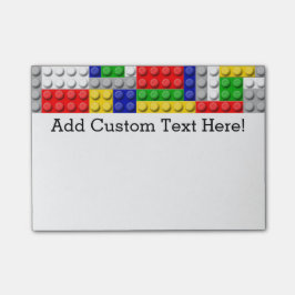 ブロックの男の子の誕生会 ポストイット