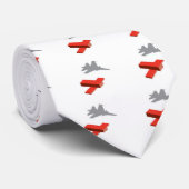 ブロックの飛行機 ネクタイ (ロール)