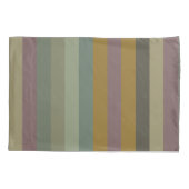 ブロックはっきりしたとストライプ1 Pillowcase 枕カバー (裏面)